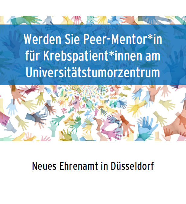 Titelseite Flyer zum Peer-Mentoren-Programm